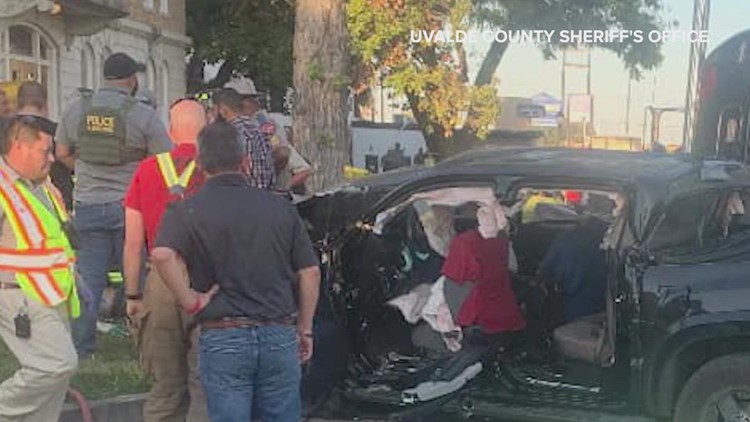 Two dead and 10 hospitalized after major Uvalde wreck, police say