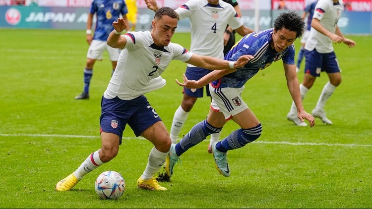 US fails to get any shots on goal during World Cup warmup loss to Japan