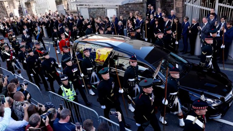 Queen Elizabeth’s emotional procession, in 180 seconds