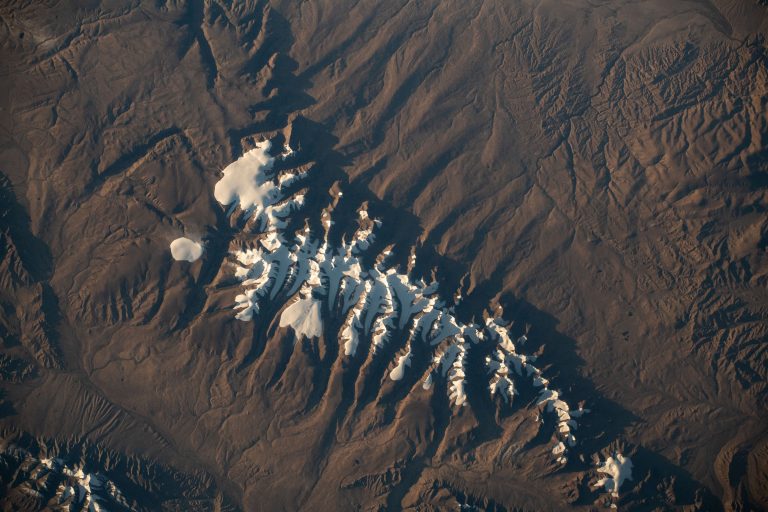 Snowcapped Mountains in Western China