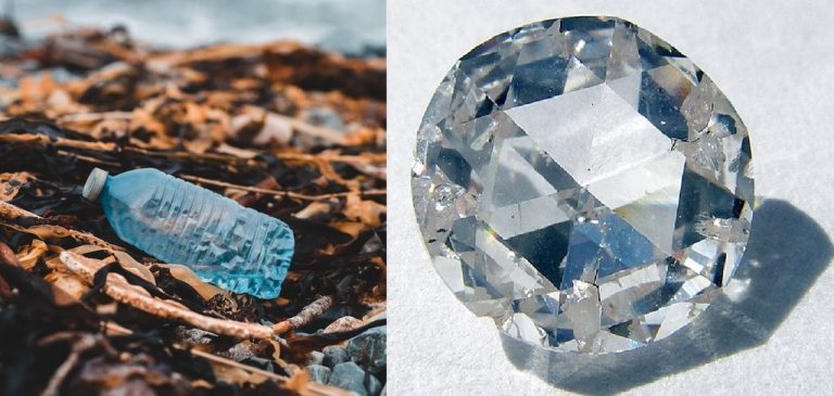 Ordinary Plastic Turned into Diamonds Via Laser Beam in the Blink of An Eye