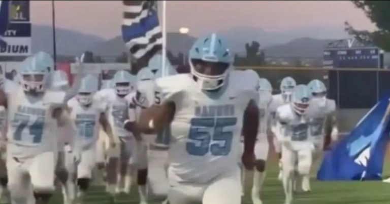 Administrators at Saugus HS, Site of 2019 Mass Shooting, End Football Team’s Tradition of Honoring Law Enforcement Before Games