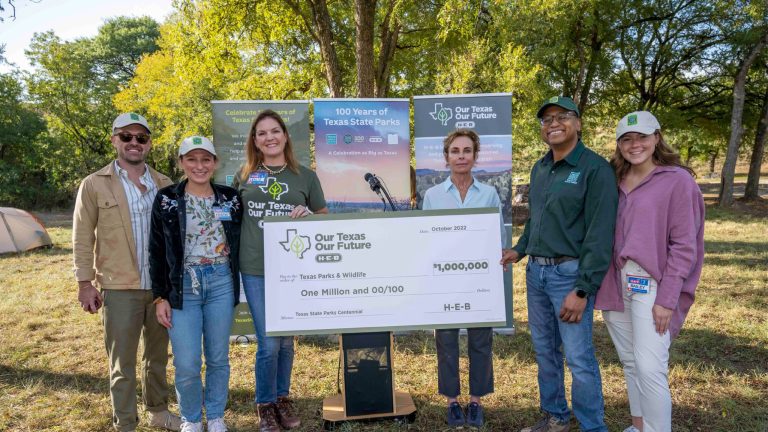 H-E-B donates $1 million to support 100 years of Texas State Parks