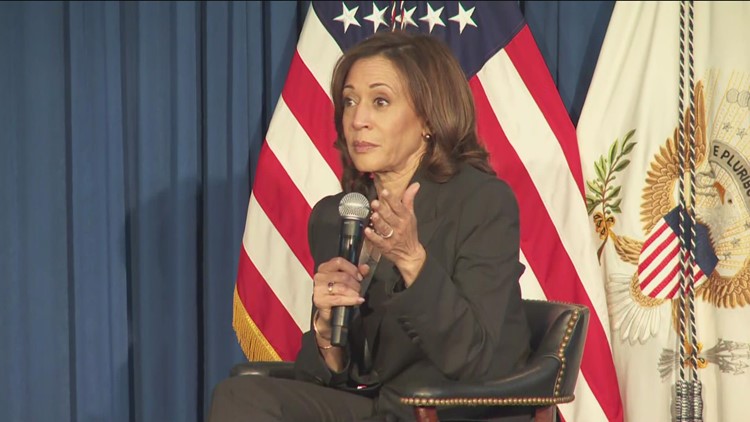 Vice President Kamala Harris calls on Texans to protect reproductive and voting rights during Austin visit