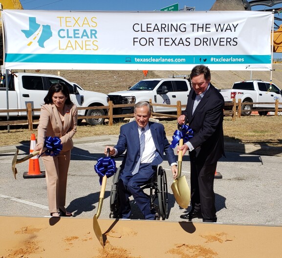 Texas Gov. Greg Abbott visits San Antonio for major highway groundbreaking