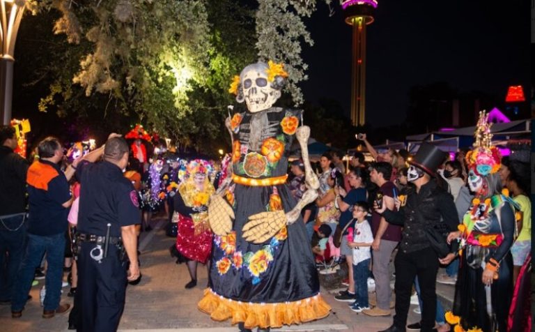 Hemisfair’s Dia de los Muertos Fest features altars and Los Lobos