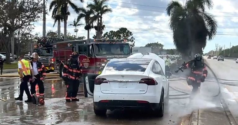 Oops, Electric Vehicles Are Exploding After Water Damage from Hurricane Ian