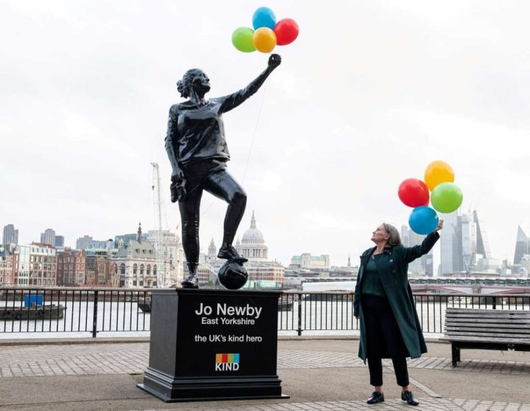 Towering Statue Unveiled in London to Honor a National Hero You’ve Probably Never Heard of