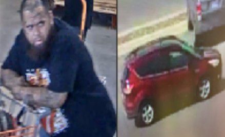 Police search seek suspect in robbery at Home Depot