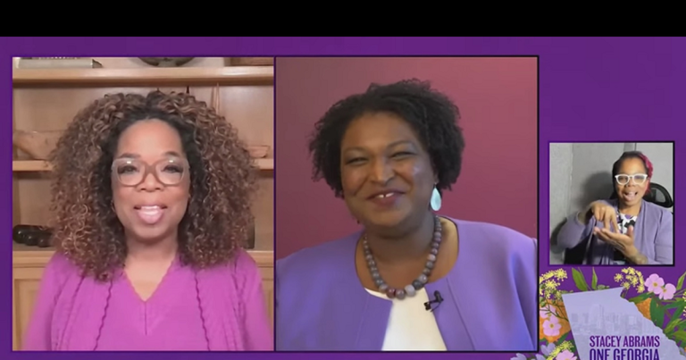 ‘Too Much at Stake’: Melodramatic Oprah Warns ‘Really Scary’ Things Will Happen if Stacey Abrams Loses