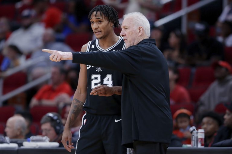 ‘It was a good learning experience’: Young Spurs look to apply lessons learned after 134-96 preseason loss to Houston Rockets