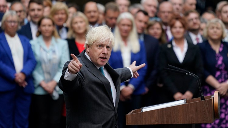 Boris Johnson out of race to be next UK prime minister