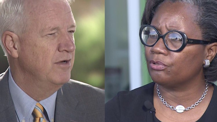 Both candidates for Tarrant County district attorney talk about marijuana, abortion laws and the death penalty process