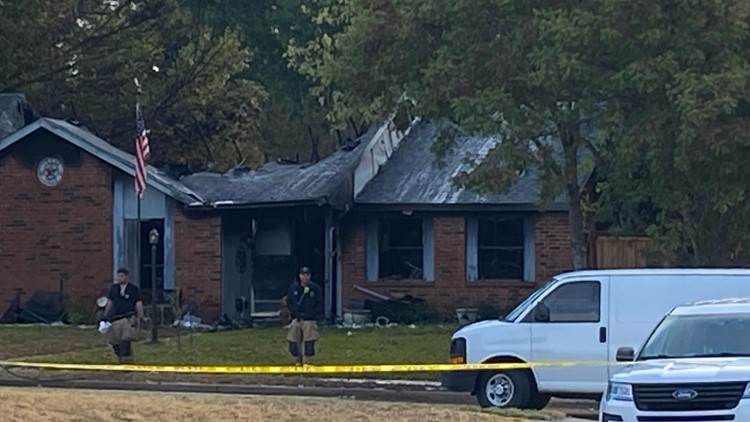 One person found dead inside burning Plano house, officials say