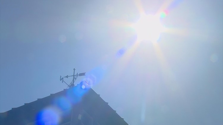 Uptick in sun glare-related crashes prompts North Texas police department to put out warning