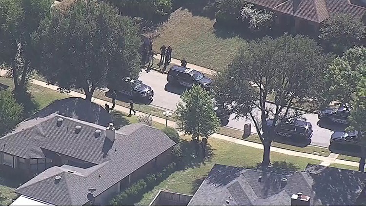 Suspect injured after exchange of gunfire with Garland officers, police say