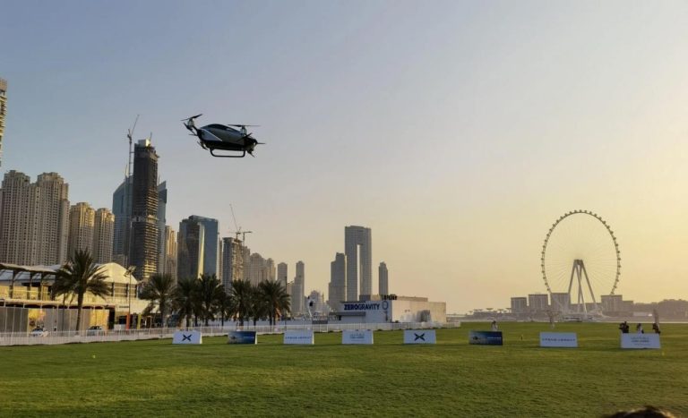 Flying Taxi Takes Off for the First Time in Public Display From XPeng Motors – VIDEO