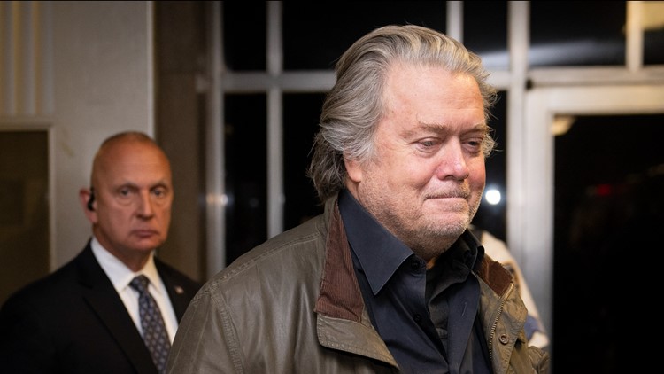 Steve Bannon sentenced to 4 months in jail for contempt of Congress