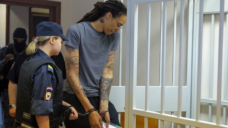 Brittney Griner at ‘weakest moment’ in Russia, her wife says