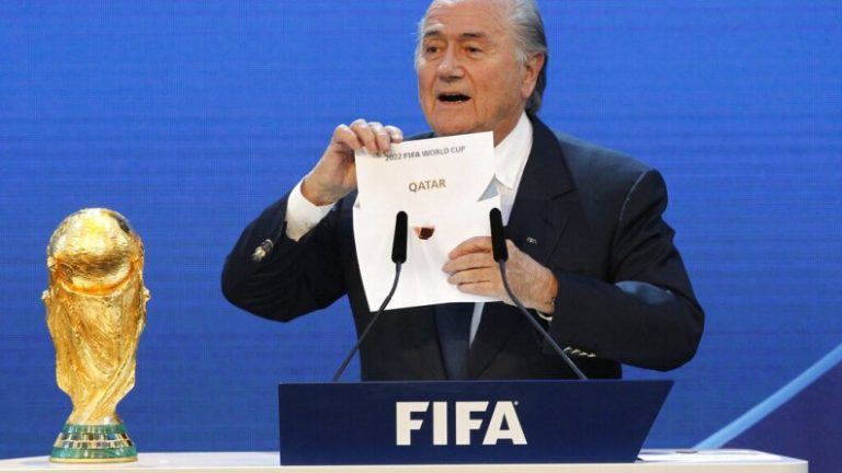 FIFA’s former leader says making Qatar a World Cup host was a mistake