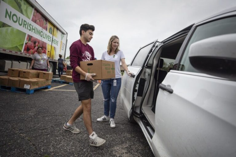 Texas food bank lines near pandemic highs, and organizations ask state lawmakers for help