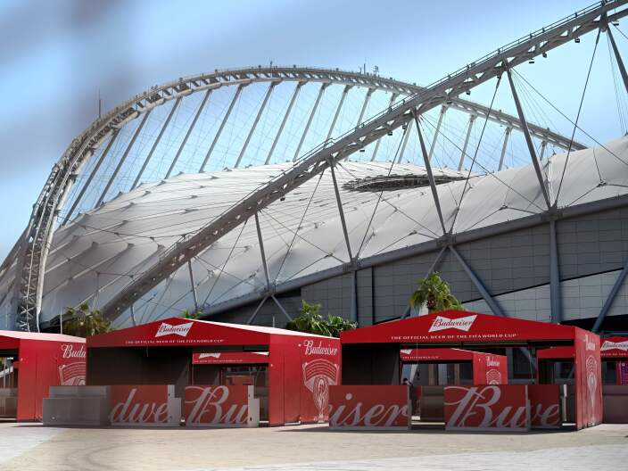 FIFA bans beer sales at Qatar’s World Cup stadiums in a last-minute reversal