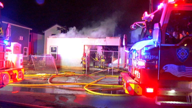 Late-night fire destroys home under construction on East Side