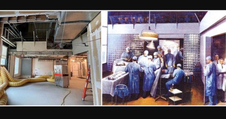 Historic Operating Room Uncovered During Renovations May Be Site of the First Human Organ Transplant