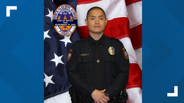 Grand Prairie officer killed in line of duty after losing control in chase, police say