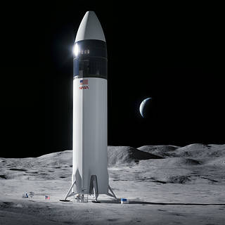 NASA Awards SpaceX Second Contract Option for Artemis Moon Landing