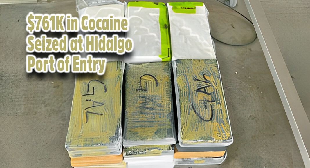 CBP Officers Seize $761K in Cocaine at Hidalgo Port of Entry