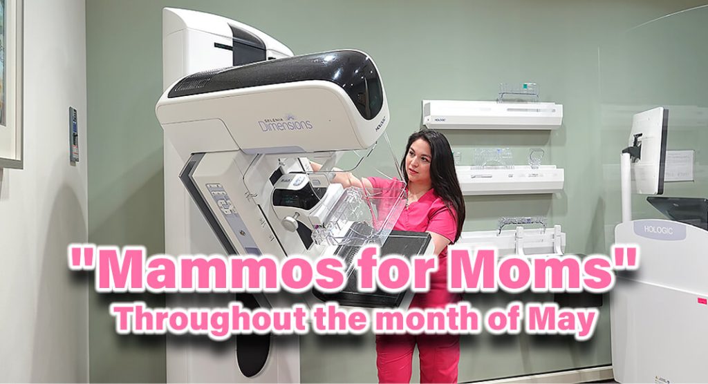 DHR Health Hosts “Mammos for Moms” Mammogram Screening Special Throughout May