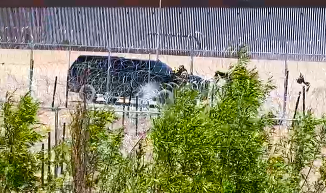 VIDEO: Migrants plead as Texas Guard member fires projectiles near Rio Grande
