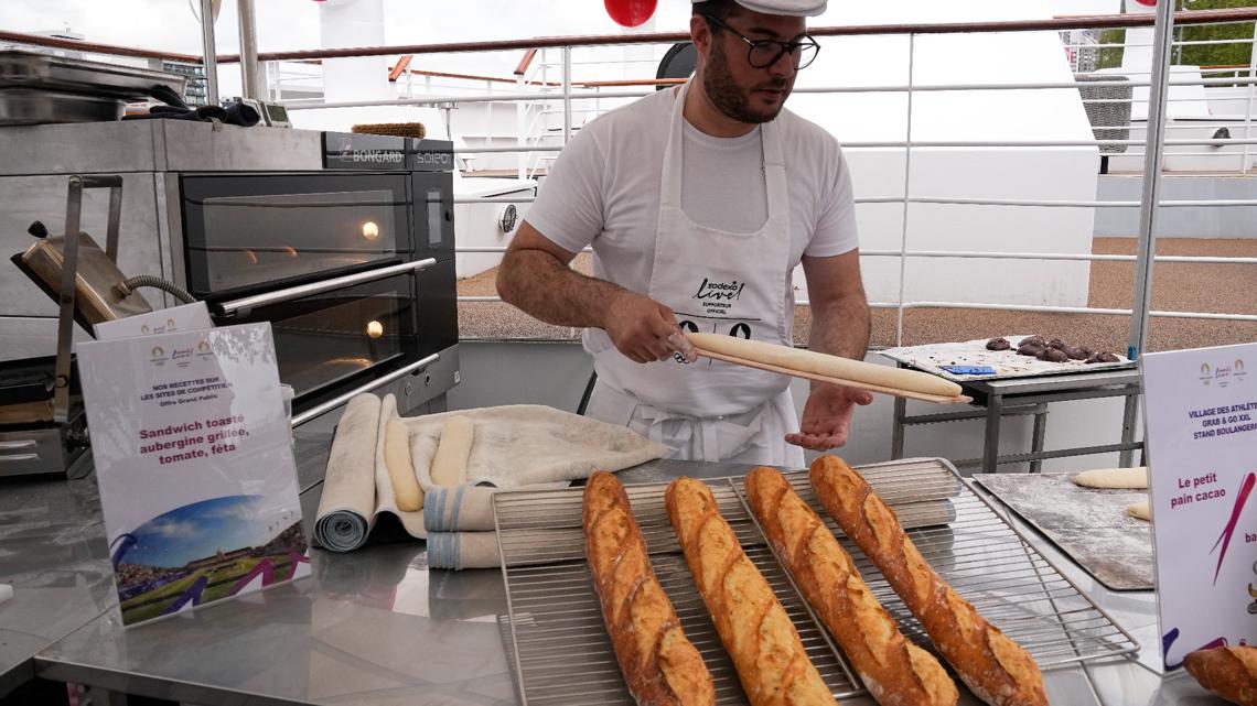 Paris Olympic athletes will feast on freshly baked bread, select cheeses and plenty of veggies