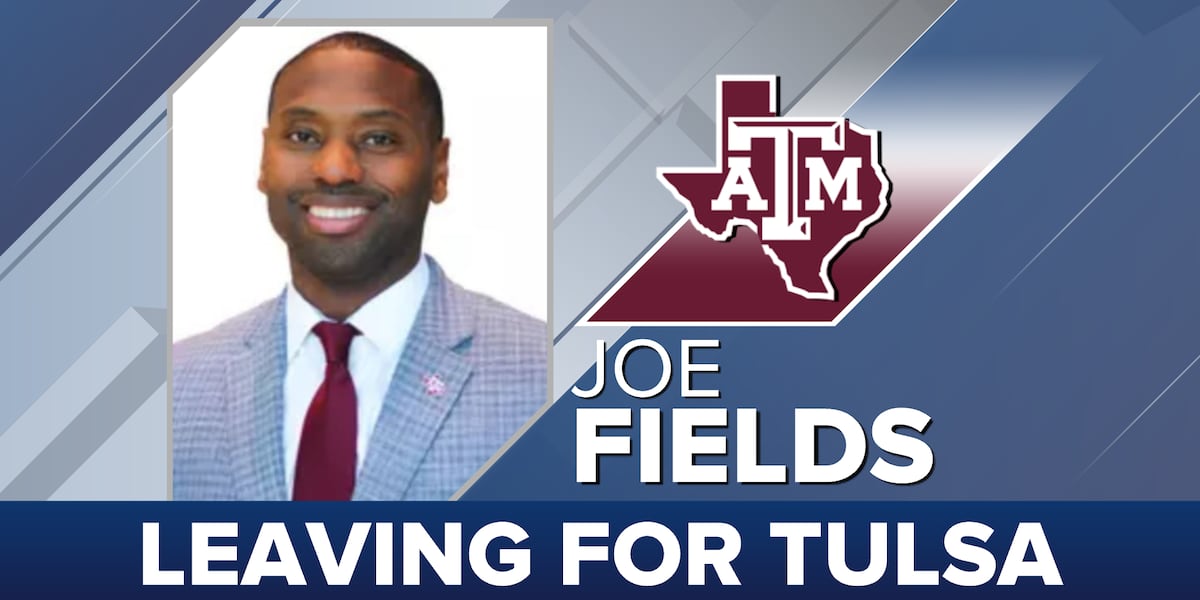 Texas A&M executive associate AD Joe Fields leaving for Tulsa