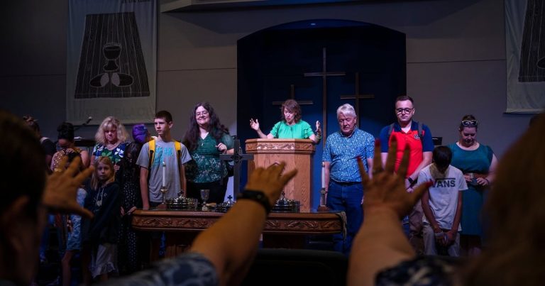 At this West Texas church, “the Lord’s work” is helping the poor, not…