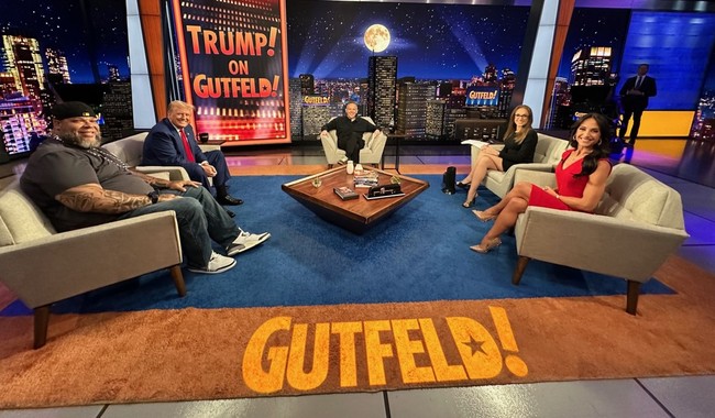 ‘Gutfeld!’ Claims Blockbuster Ratings Wednesday, but the Best Part Was Tyrus’ ‘No Cameras’ Trump Moment