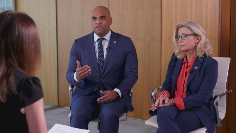 Full interview | Liz Cheney, Colin Allred sit down after Cheney endorsed the Democrat for Senate