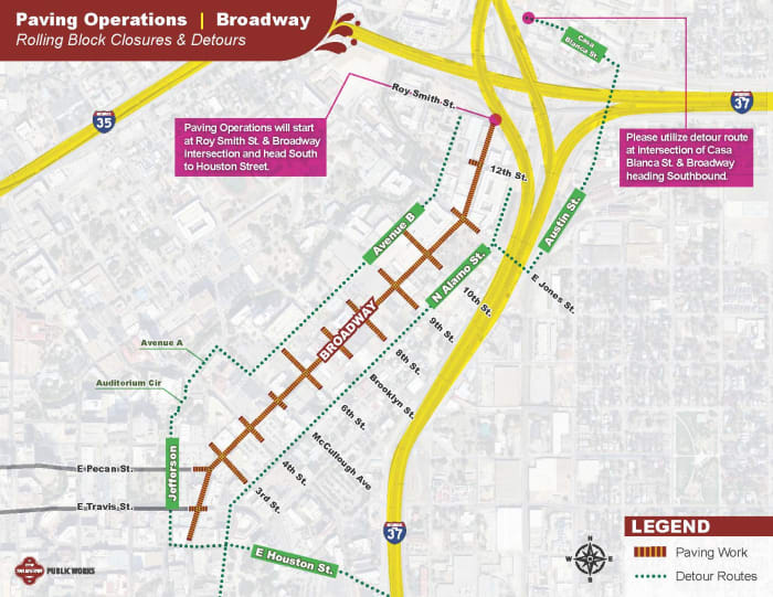 Broadway street reconstruction project nears completion, city says