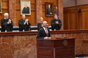 Supreme Court of Texas unveils portrait of former Chief Justice Wallace B. Jefferson