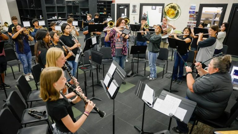 After a tornado nixed plans, the Valley View marching band to raise funds for field trip