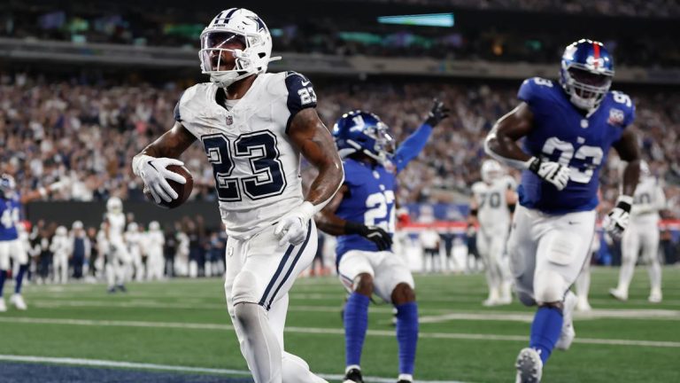 Penalty flags fly as Cowboys lead rival Giants 14-9 at halftime