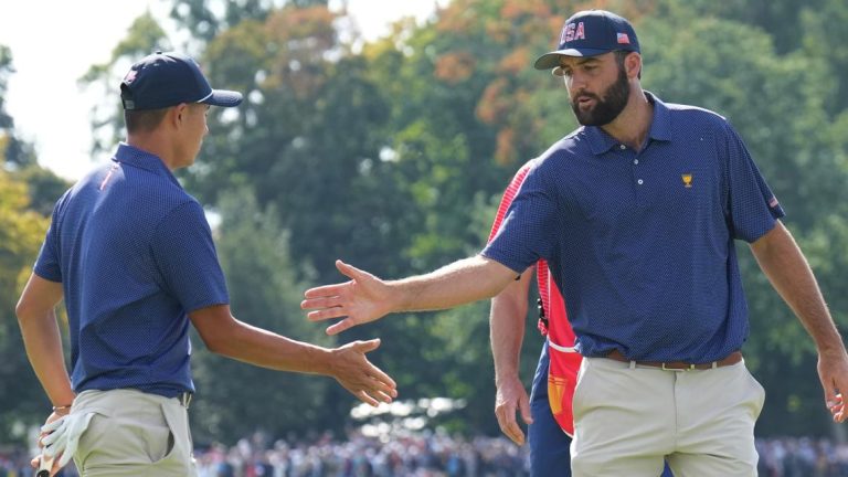 Scottie Scheffler and Patrick Cantlay put the Americans back in control at Presidents Cup