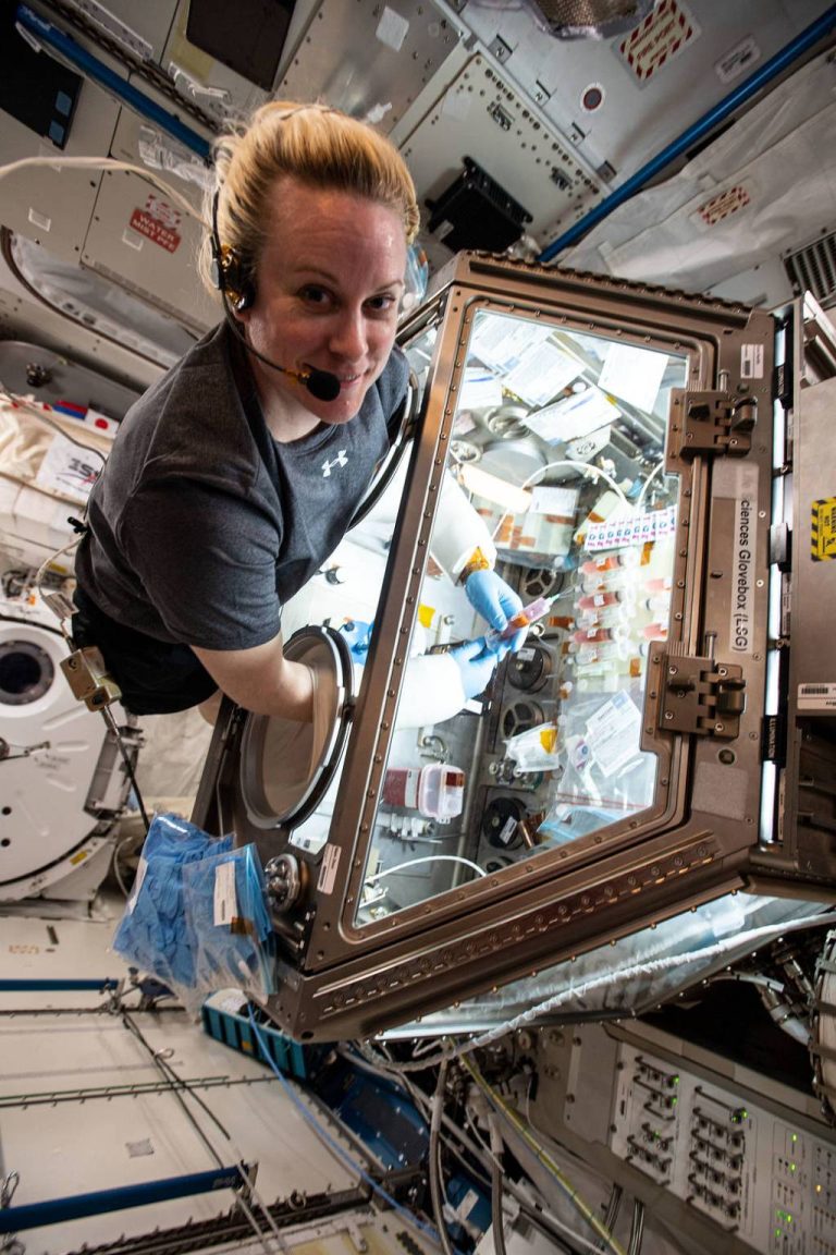 NASA Astronaut Nick Hague Boosts Human Health Research in Space