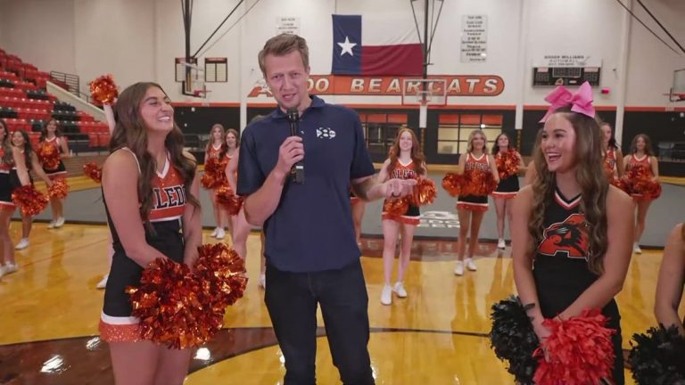 Aledo Bearcats get hype on WFAA Daybreak ahead of matchup with top-ranked Denton Ryan