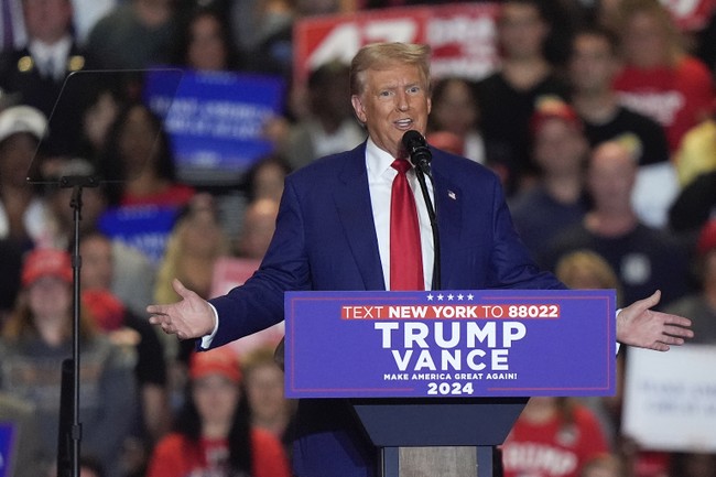 Trump Reacts to More Lies From Walz During VP Debate, Reminds Dems Where He Stands on Abortion Ban