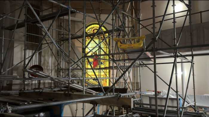 San Antonio church is under construction five years after devastating roof collapse, flood