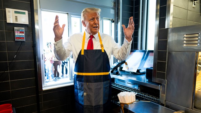 Not Lovin’ It: McDonald’s Offered Kamala a Chance to Work at Restaurant Like Trump—She Never Responded