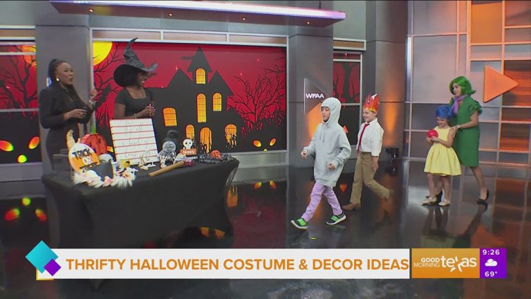 Thrifty Halloween Costume and Decor Ideas