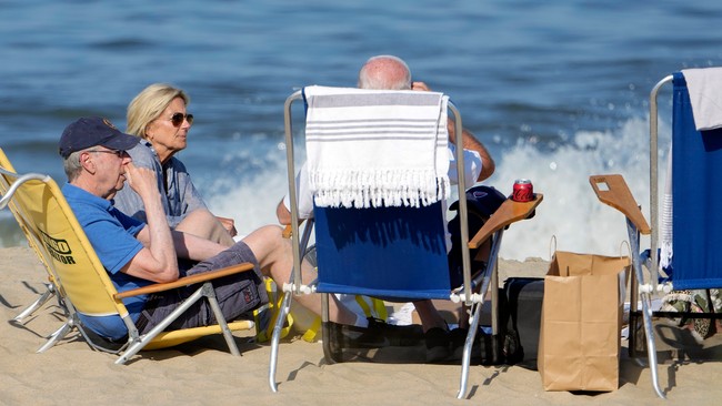 Authorities Can’t Identify Mysterious White Blobs Found on Newfoundland Beaches, Unlike Biden in Rehoboth